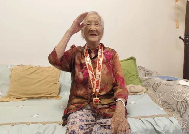 “七七事变”89周年 周口抗战老兵刘秀云忆往昔：吃着红薯、光脚踏雪斗日寇